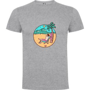 Beach Bliss Illustration Tshirt