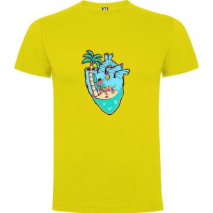 Beach Dreamscape Sticker Tshirt