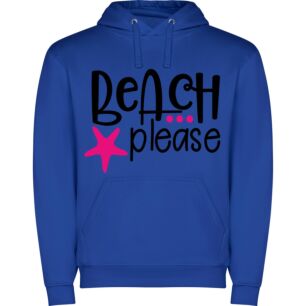 Beach Please: Peaceful Paradise Φούτερ με κουκούλα