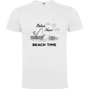 Beach Serenity Tshirt σε χρώμα Λευκό XXLarge