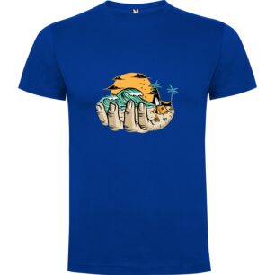 Beach Tent Handcrafted Tshirt