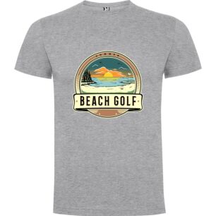 Beachscape Golf Retro Label Tshirt