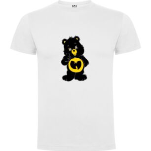 Bear Samurai Moon Symbol Tshirt σε χρώμα Λευκό 11-12 ετών