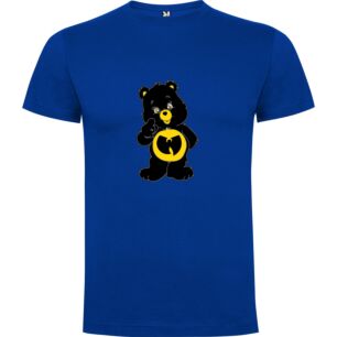 Bear Samurai Moon Symbol Tshirt