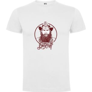 Bearded Cowboy Artistry Tshirt σε χρώμα Λευκό 11-12 ετών