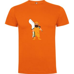 Bearded Fisherman: Vector HD Tshirt