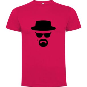 Bearded Heisenberg Tshirt σε χρώμα Φούξια 3-4 ετών
