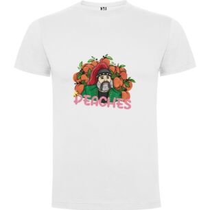 Bearded Peach Promotions Tshirt σε χρώμα Λευκό 7-8 ετών