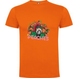 Bearded Peach Promotions Tshirt σε χρώμα Πορτοκαλί 3-4 ετών