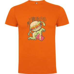 Beastly Burger Brunch Tshirt σε χρώμα Πορτοκαλί Medium