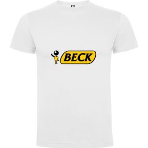 Beck's Black-Yellow Chic Tshirt σε χρώμα Λευκό 11-12 ετών