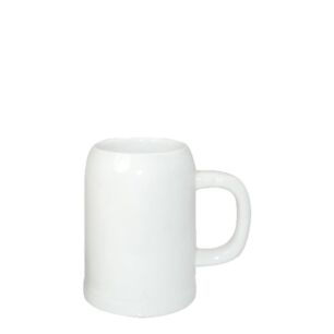 Σχεδιάστε τη Δική σας Γυαλιστερή Κούπα Μπύρας-Λευκή Κούπα Μπύρας Γυαλιστερή 0.25L
