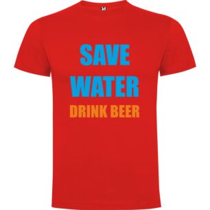 Beer Saves Dry Earth Tshirt