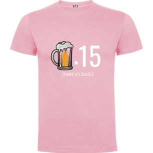 Beer Time Classics Tshirt σε χρώμα Ροζ XLarge