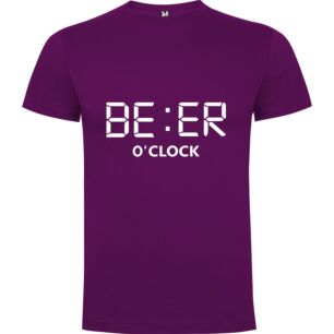 Beer Time Clock Tshirt