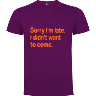 Belated Apologies and Invitations Tshirt