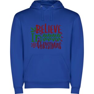Believe & Merry: Christmas Inspired! Φούτερ με κουκούλα