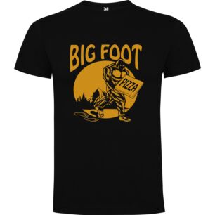Bigfoot's Bold Black Backdrop Tshirt