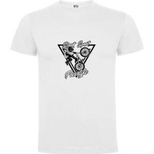 Bike Chic: Hydro74's Impeccable Streetwear Tshirt σε χρώμα Λευκό XXLarge