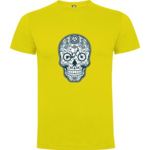 Bike Skull Face Tshirt