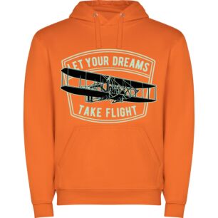 Biplane's Flight of Dreams Φούτερ με κουκούλα