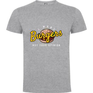 Bite Me Burger Tshirt