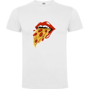 Bite-sized pizza delight Tshirt σε χρώμα Λευκό Medium