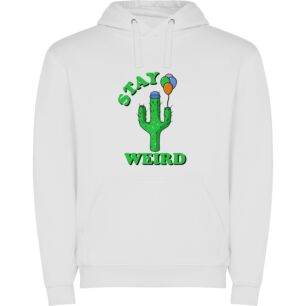 Bizarre Cactus Wonderland Φούτερ με κουκούλα σε χρώμα Λευκό 11-12 ετών