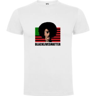 Black American Freedom Fighter Tshirt σε χρώμα Λευκό XLarge