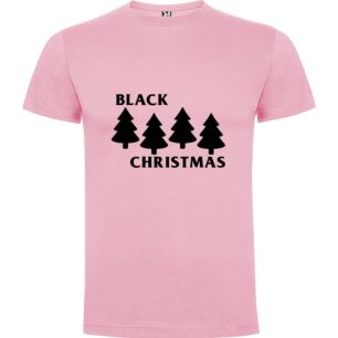 Black Frosty Forest Tshirt σε χρώμα Ροζ XLarge
