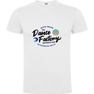 Black Label Dance Logo Tshirt σε χρώμα Λευκό 9-10 ετών