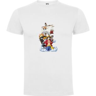Black Seas' Pirate King Tshirt σε χρώμα Λευκό 9-10 ετών