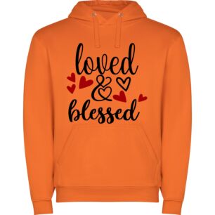 Blessed Love: Redefined Elegance Φούτερ με κουκούλα