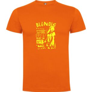 Blonde Retro Concert Chic Tshirt σε χρώμα Πορτοκαλί 3-4 ετών
