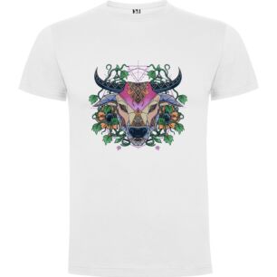 Blooming Bull's Head Tshirt σε χρώμα Λευκό XLarge