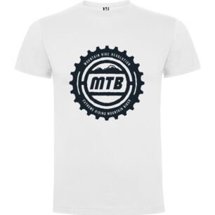 Blue Blaze MTB Brand Tshirt σε χρώμα Λευκό XLarge
