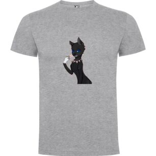 Blue-Eyed Feline Commission Tshirt