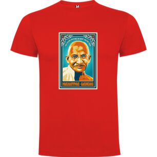 Blue Gandhi Masterpiece Tshirt