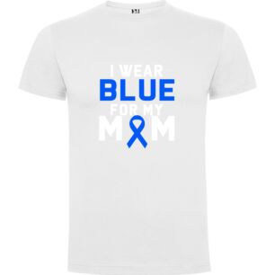 Blue Tribute Ribbon Tshirt σε χρώμα Λευκό 11-12 ετών