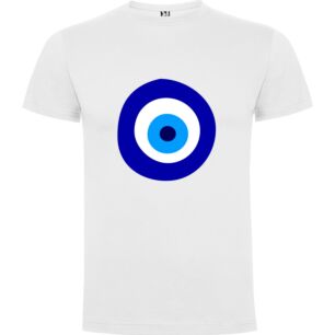Blue Wedjat Eye Circle Tshirt σε χρώμα Λευκό 7-8 ετών