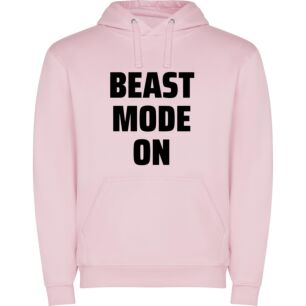 Bold Beast Mode Attire Φούτερ με κουκούλα σε χρώμα Ροζ 11-12 ετών