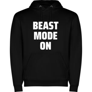 Bold Beast Mode Attire Φούτερ με κουκούλα