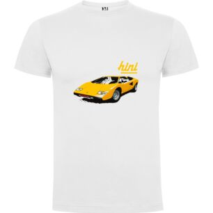 Bold Countach Supercar Tshirt σε χρώμα Λευκό 9-10 ετών