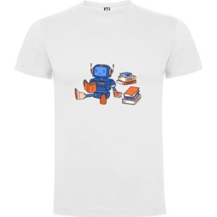 Bookworm Bot Tshirt σε χρώμα Λευκό 3-4 ετών