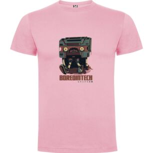 Boombox Rebel Wear Tshirt σε χρώμα Ροζ Large