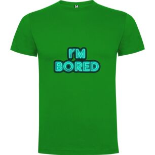 Boredom's Neon Border Tshirt