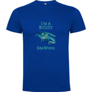Bossy blue sea dragon Tshirt