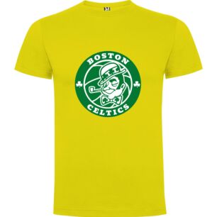 Boston Celtic Ironman Suit Tshirt σε χρώμα Κίτρινο 5-6 ετών