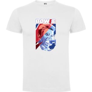 Bowie's Cosmic Persona Tshirt σε χρώμα Λευκό XLarge