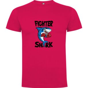 Boxing Shark Fighter Tshirt